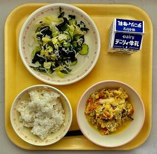 １２月１５日の給食