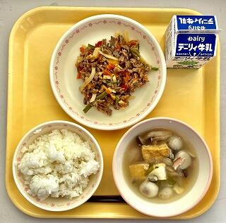 １２月１６日の給食