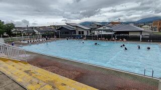 水泳の授業の様子