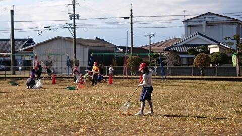 落ち葉掃き 落ち葉掃き