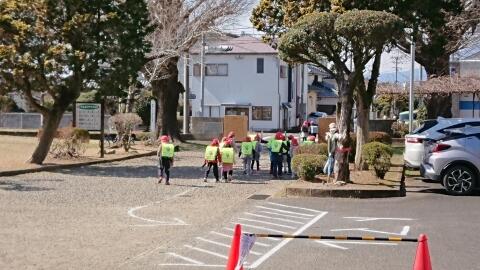 1年生下校 1年生下校