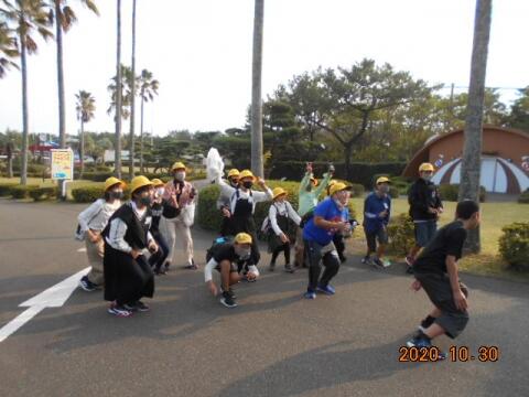 みんなでジャンプ