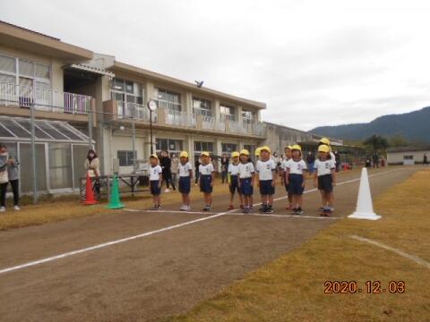 幼稚園持久走