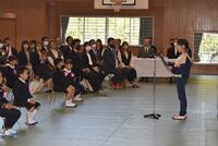 児童歓迎の言葉