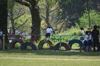 ３年生の体育の様子