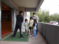 ここはどこかな？体育館です