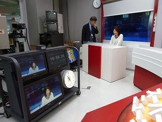 キャスター体験