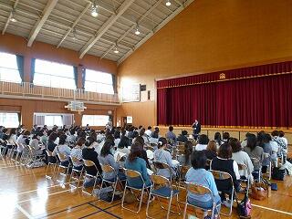 ＰＴＡ総会全体の様子