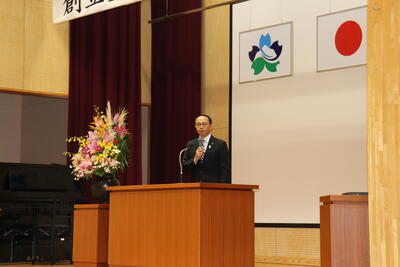 市長池田様のお話