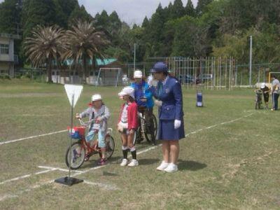 交通安全教室自転車講習