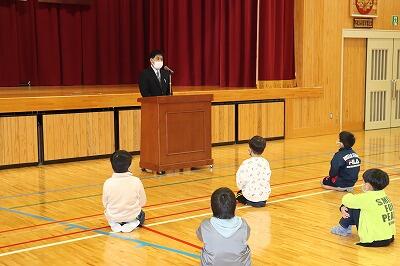 校長先生のお話