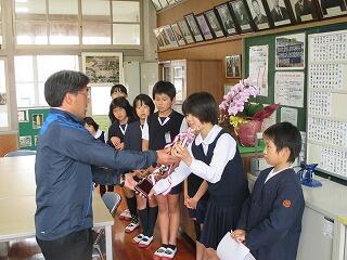 バレー部　表彰