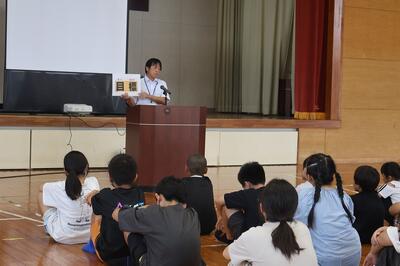 始業式での講話