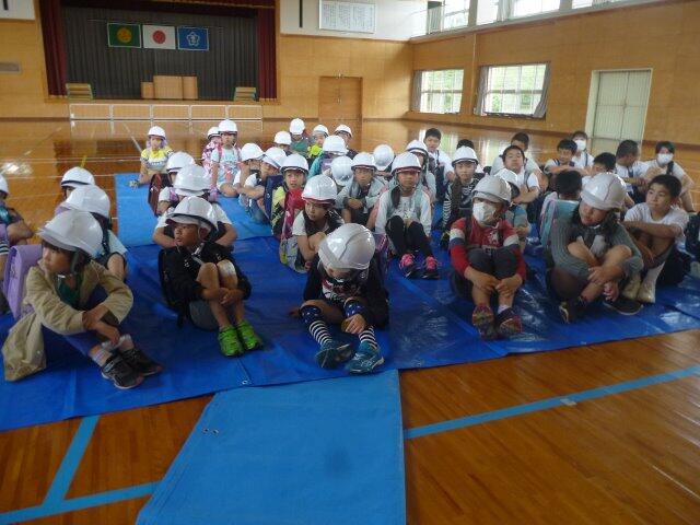 風水害避難訓練１