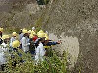 シラス層見学