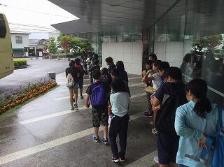 UMK入り口前の様子