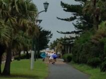 サイクリング出発時の様子