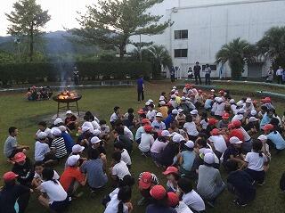 キャンプファイヤー４