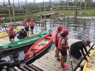 フィールドアスレチックの様子１