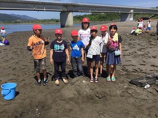 砂の造形完成２