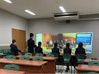 遠隔授業の様子