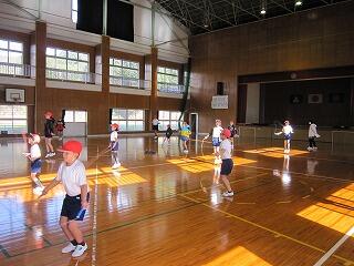 なわとびの練習