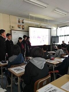 生徒会のみなさんからの説明