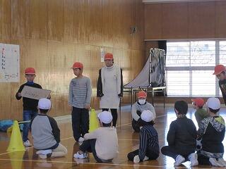 ３・４年生がルールを説明