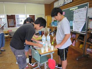 １：５で、乳酸菌飲料づくり。