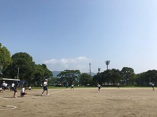 真幸子育連ソフトボール大会