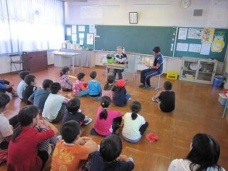 「ツエねずみ」の読み聞かせ