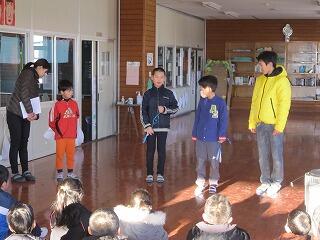 体育委員会の発表