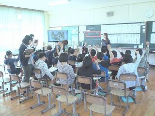 ５年生の英会話科の学習