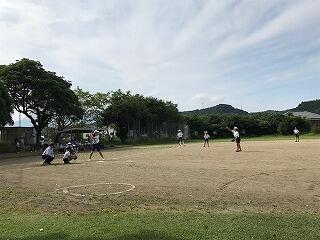 真幸地区ソフトボール大会。
