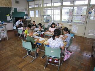 サマースクールのようす。