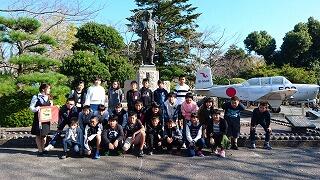 知覧特攻平和会館にて。