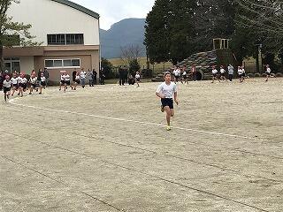 ロードレース大会の様子。