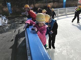 スケート教室の様子