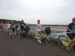 青島サイクリング