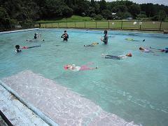 着衣泳法の学習