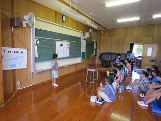 夏休み作品発表会