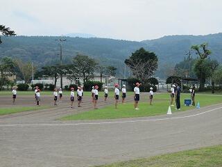 運動会の練習