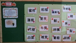 給食掲示板① 給食掲示板①