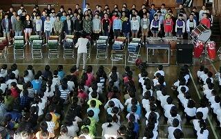 全校集会　11月