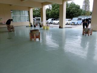 もちつき体験学習①