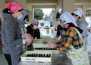 もちつき体験学習③