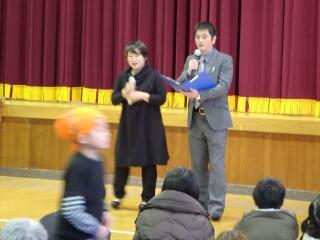 司会の二人 司会の二人