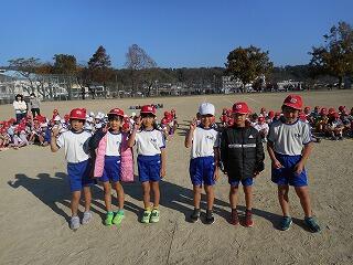 ２年生の３位以内に入った子ども達
