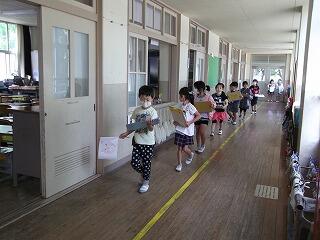 学校探検写真１