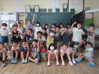 １組のみんなで記念撮影